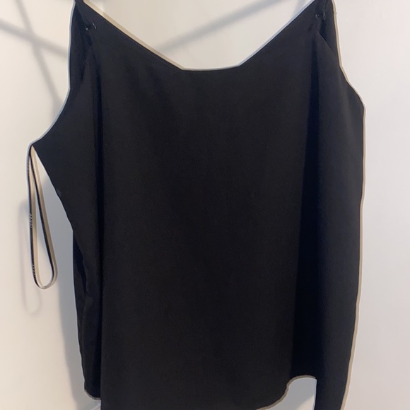 Black V Neck Top - Picture 2 of 4
